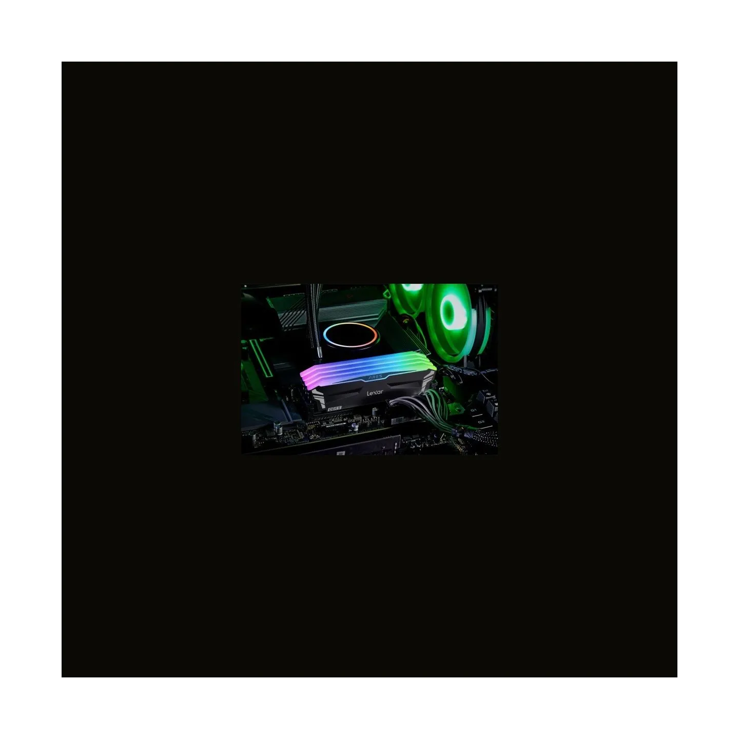 Lexar Memory DDR5 ARES RGB Gaming 32GB(2*16GB)/6800 black