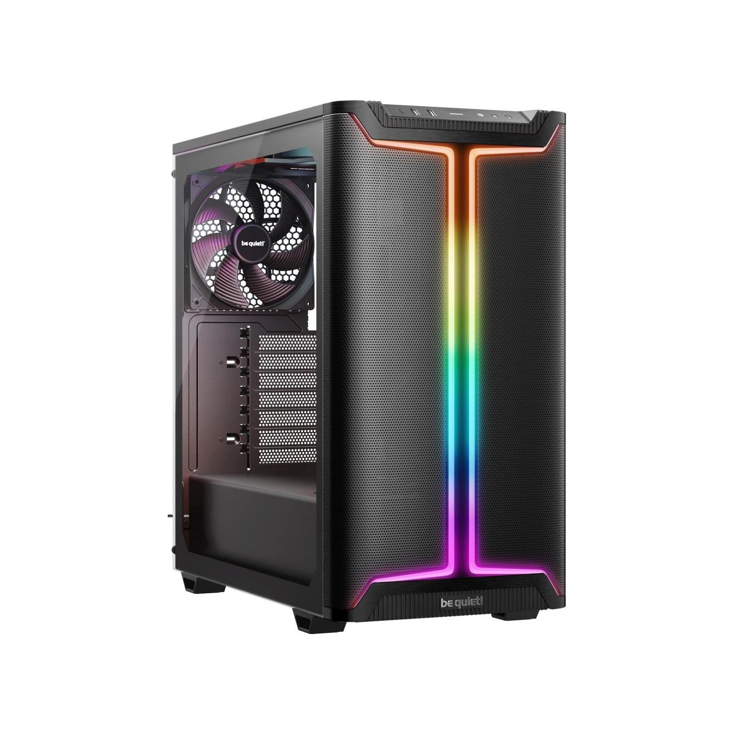 Be Quiet Case|BE QUIET|PURE BASE 501 DX|MidiTower|Case product features Transparent panel|Not included|ATX|MicroATX|MiniITX|Colo