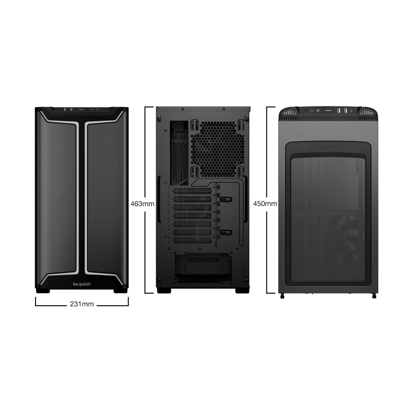 Be Quiet PC case Pure Base 501 DX black