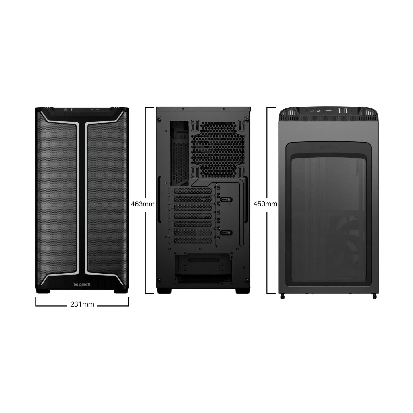 Be Quiet PC case Pure Base 501 DX black