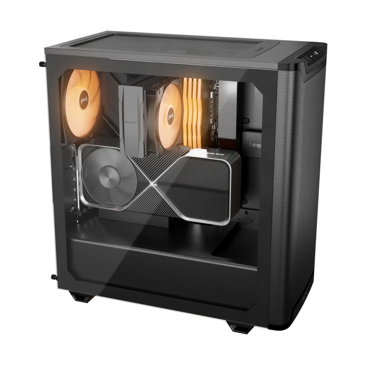Be Quiet Case|BE QUIET|PURE BASE 501 DX|MidiTower|Case product features Transparent panel|Not included|ATX|MicroATX|MiniITX|Colo