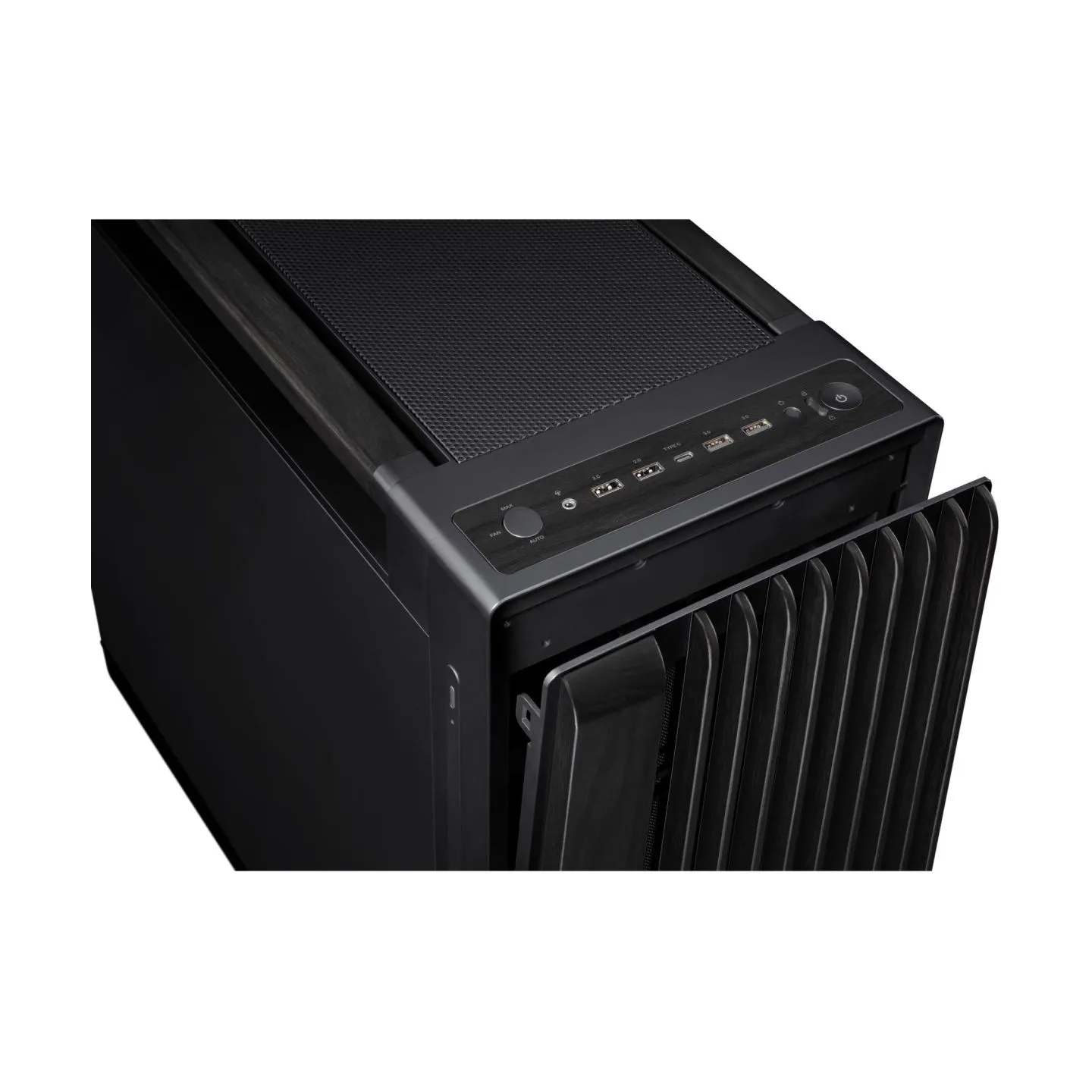 Asus Case|ASUS|ProArt PA602 Wood Edition - Metal Panel|MidiTower|Case product features Fan control panel|Not included|Colour Bla