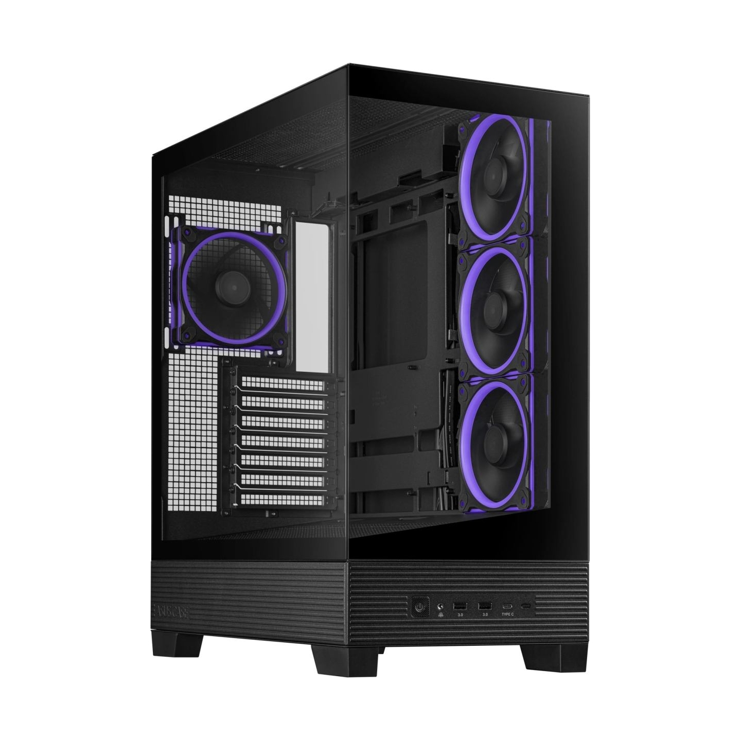Asus Case|ASUS|ASUS A31 PLUS Case|MidiTower|Case product features Transparent panel|ATX|BTX|MicroATX|MiniITX|Colour Black|A31PLU