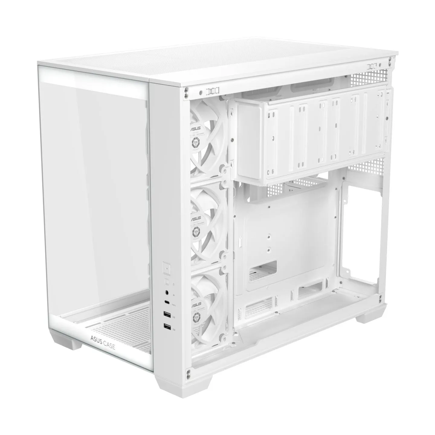 Asus Case|ASUS|ATX/micro ATX/Mini-ITX|White|PC|A32 Plus TG ARGB White|90DC00S3-B19000