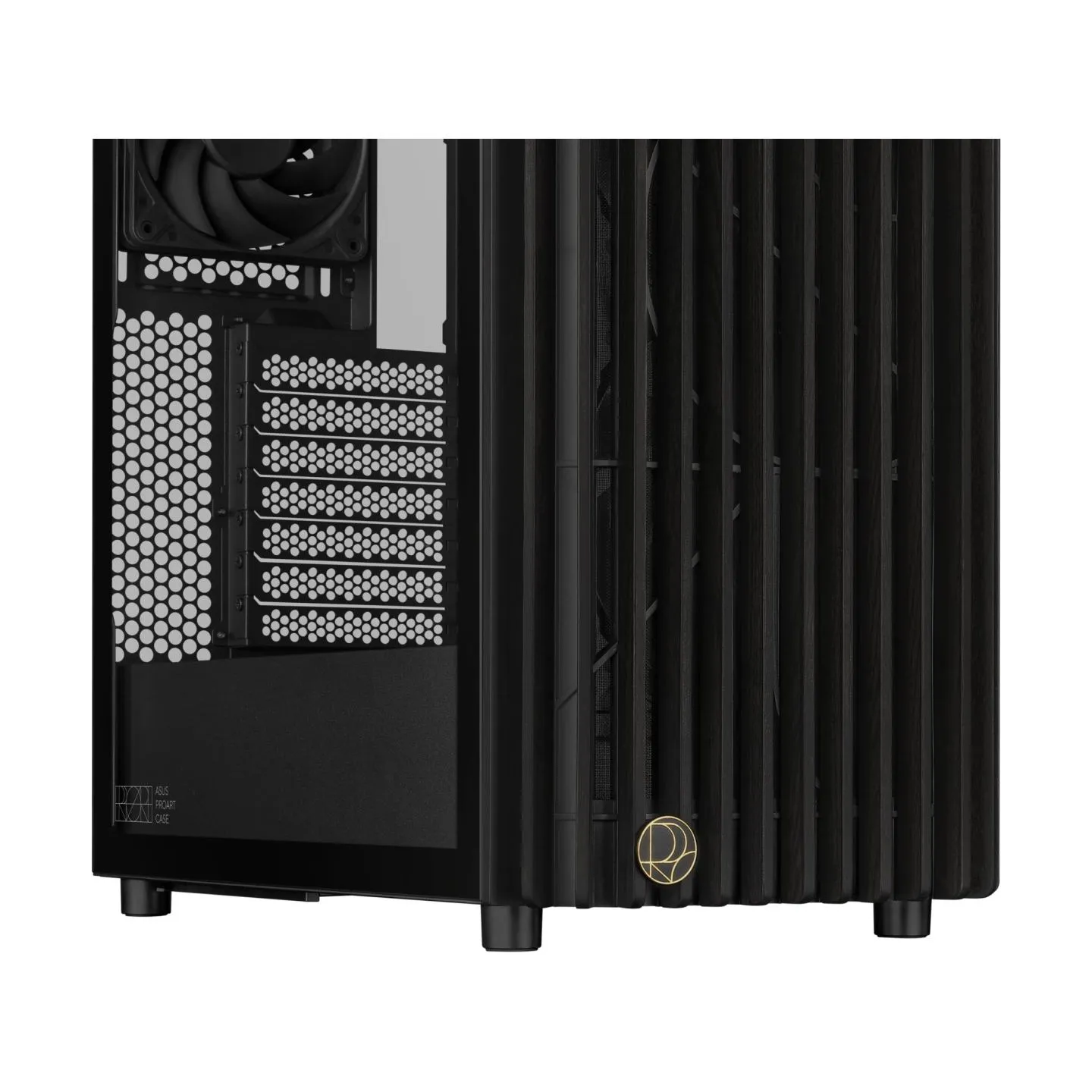 Asus Case|ASUS|ProArt PA401 Wood Edition - Tempered Glass Panel|MidiTower|Case product features Transparent panel|Not included|A