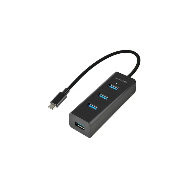 Axagon HUE-S2C 4x USB3.0 Charging Hub, MicroUSB Charging Connector, Type-C