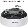 Tp-Link Wireless Router|TP-LINK|Wireless Router|3-pack|3000 Mbps|Mesh|Wi-Fi 6|1x10/100/1000M|1x2.5GbE|DHCP|DECOX50-POE(3-PACK)