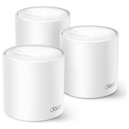 Tp-Link Wireless Router|TP-LINK|Wireless Router|1500 Mbps|Mesh|Wi-Fi 6|1x10/100/1000M|1x2.5GbE|DHCP|DECOX10(3-PACK)