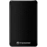 Transcend External HDD|TRANSCEND|StoreJet|1TB|USB 3.0|Colour Black|TS1TSJ25A3K