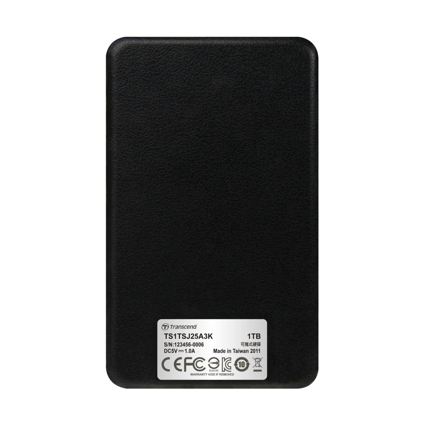 Transcend External HDD|TRANSCEND|StoreJet|1TB|USB 3.0|Colour Black|TS1TSJ25A3K
