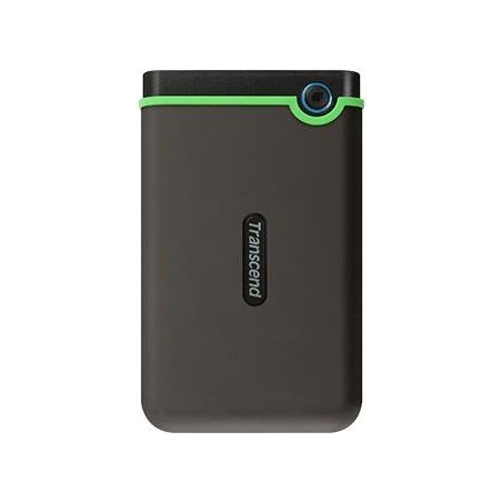 Transcend External HDD|TRANSCEND|StoreJet|TS2TSJ25M3C|2TB|USB 3.1|Colour Green|TS2TSJ25M3C