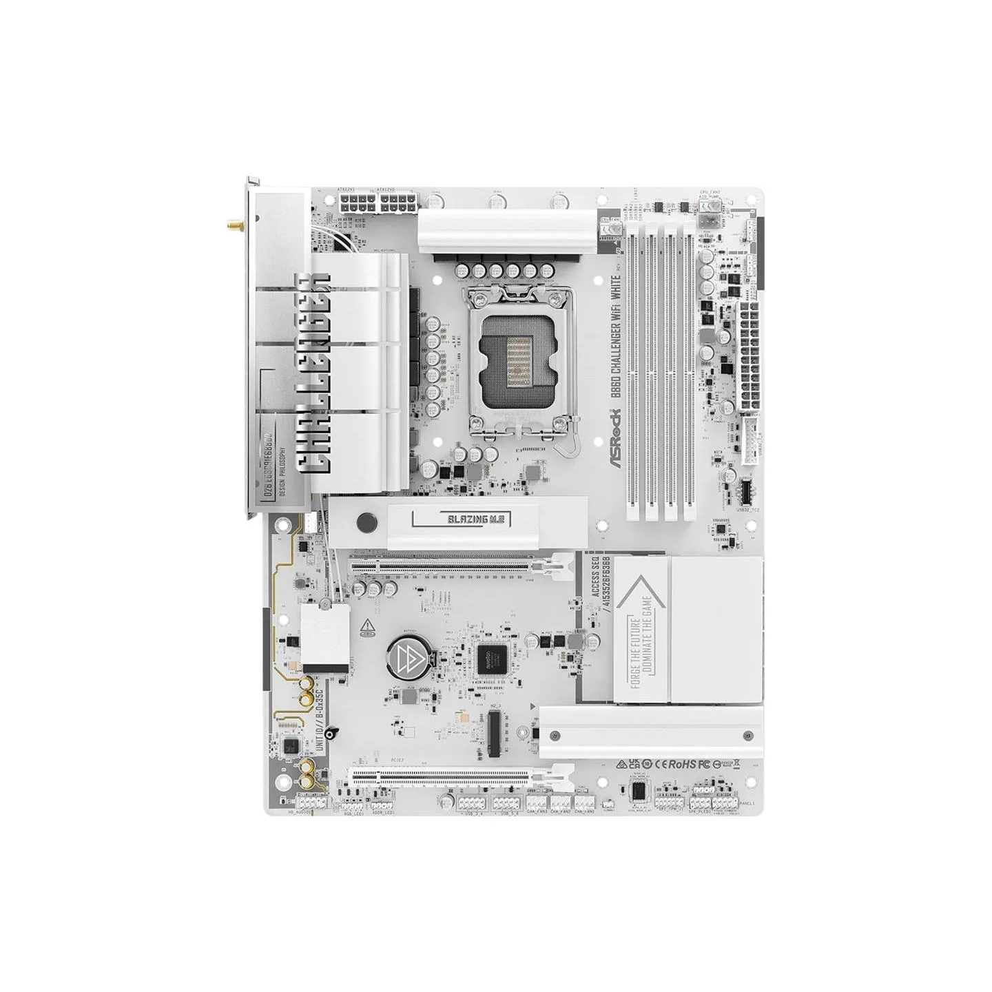 Asrock Mainboard|ASROCK|Intel B860|LGA 1851 (Socket V1)|ATX|RAM DDR5-SDRAM|4xSlots|Wi-Fi Yes|Bluetooth Yes|1xNumber of M.2 (M) s