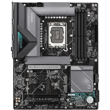 Gigabyte Mainboard|GIGABYTE|Intel B860 Express|LGA1851|ATX|Memory DDR5|Memory slots 4|3xPCI-Express 16x|3xM.2|1xHDMI|1xDisplayPo
