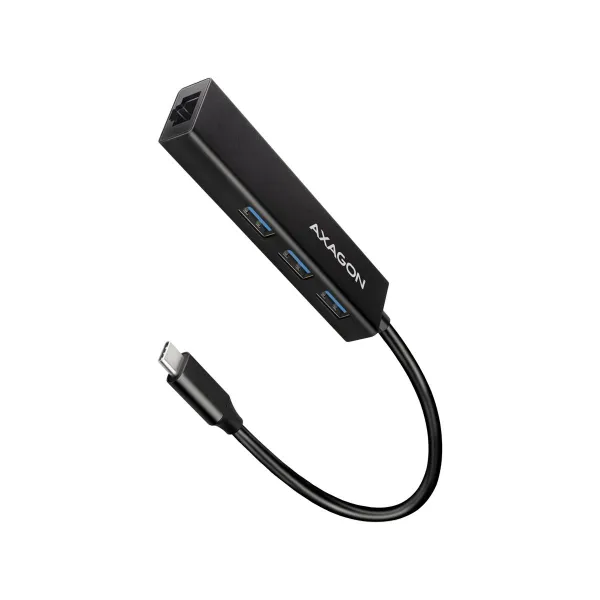 Axagon HMC-GL3A SUPERSPEED USB-C HUB + GIGABIT LAN