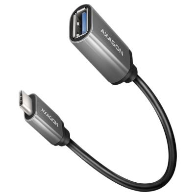 Axagon RUCM-AFAC USB 3.2 Gen 1 Type-C Male > Type-A Female, cable adapter 0,2m, 3A, ALU
