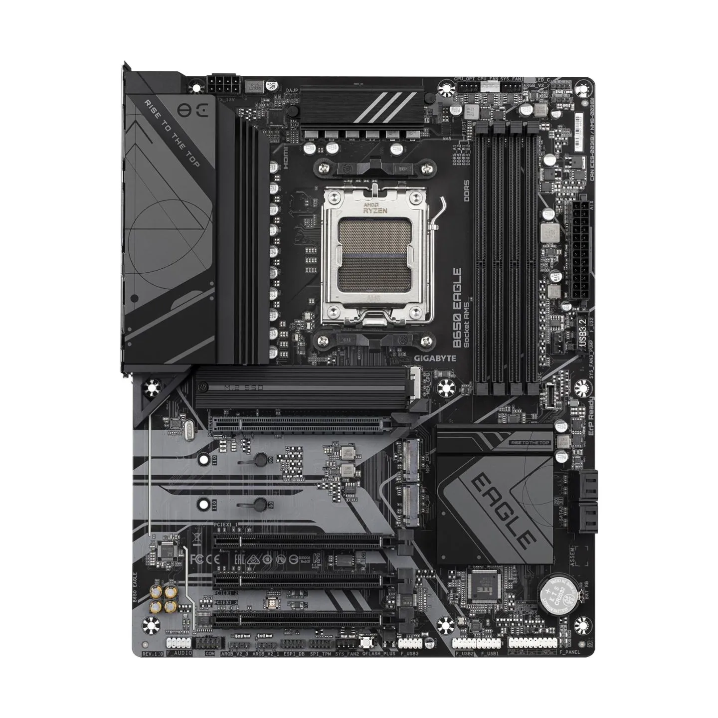 Gigabyte Mainboard|GIGABYTE|AMD B650|Socket AM5|ATX|RAM DDR5-SDRAM|4xSlots|3xNumber of M.2 (M) slots|B650 EAGLE AX (rev. 1.2)|B6
