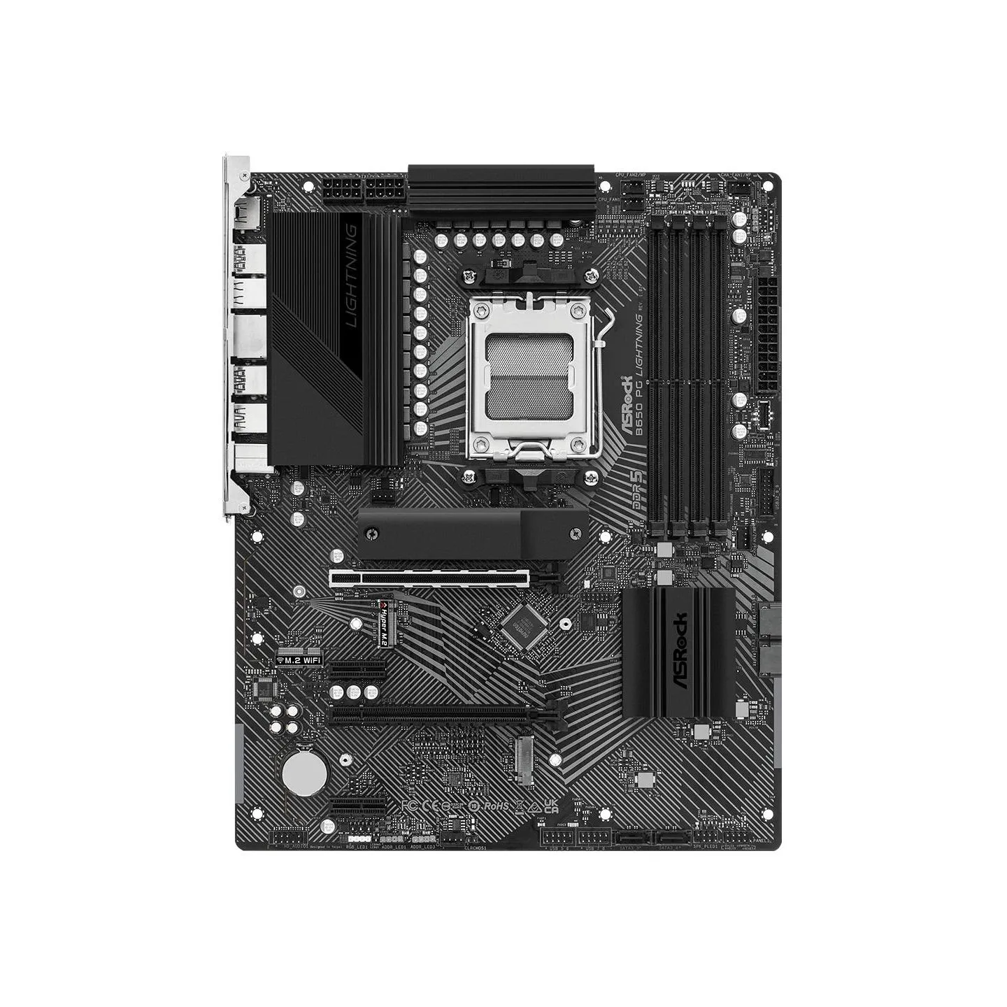 Asrock Mainboard|ASROCK|AMD B650|SAM5|ATX|Memory DDR5|Memory slots 4|2xPCI-Express 4.0 1x|2xPCI-Express 4.0 16x|3xM.2|1xHDMI|1xA