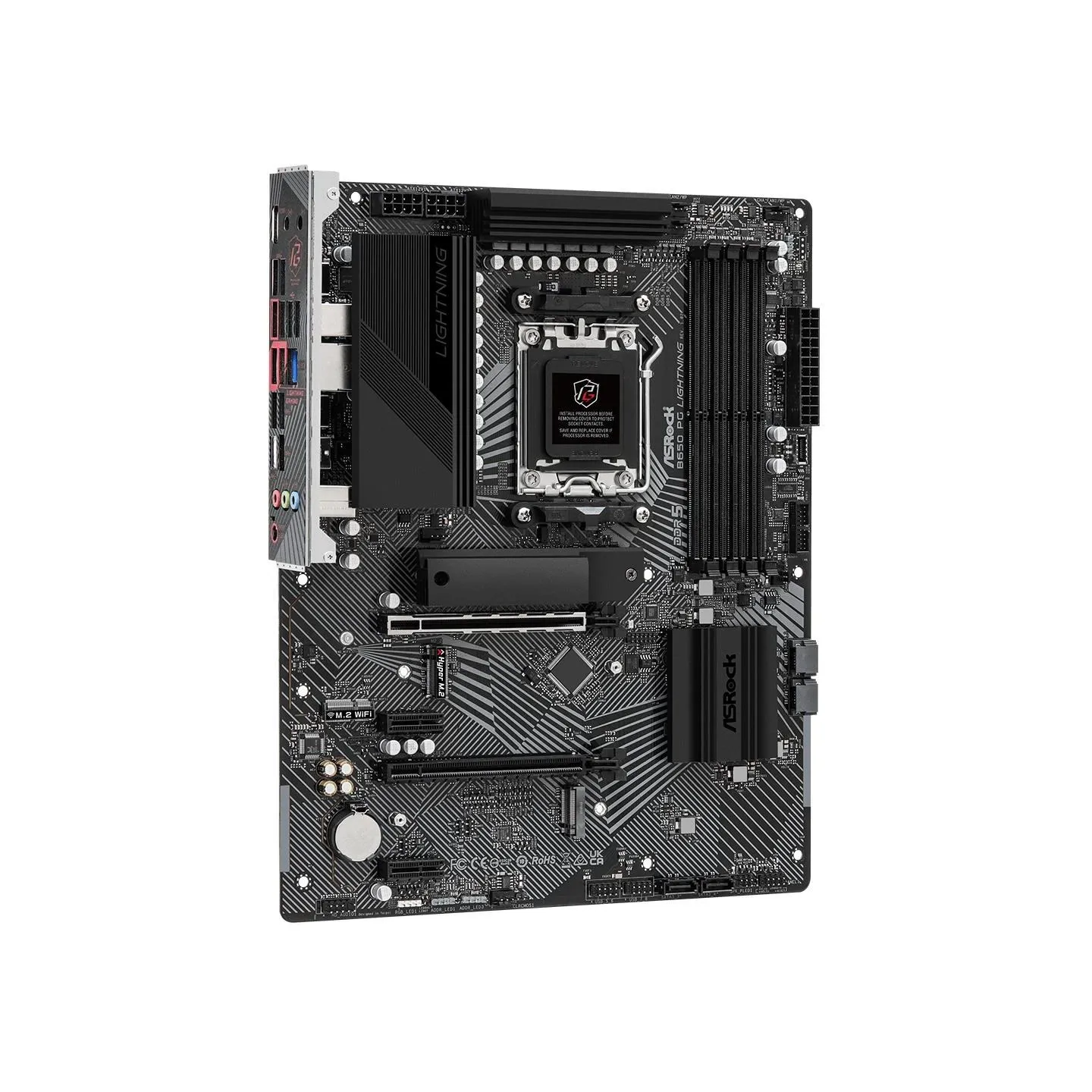Asrock Mainboard|ASROCK|AMD B650|SAM5|ATX|Memory DDR5|Memory slots 4|2xPCI-Express 4.0 1x|2xPCI-Express 4.0 16x|3xM.2|1xHDMI|1xA