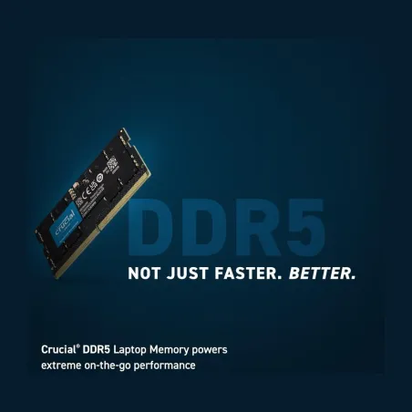 Crucial Notebook memory DDR5 SODIMM 96GB(2*48) /5600 CL46 (16Gbit)
