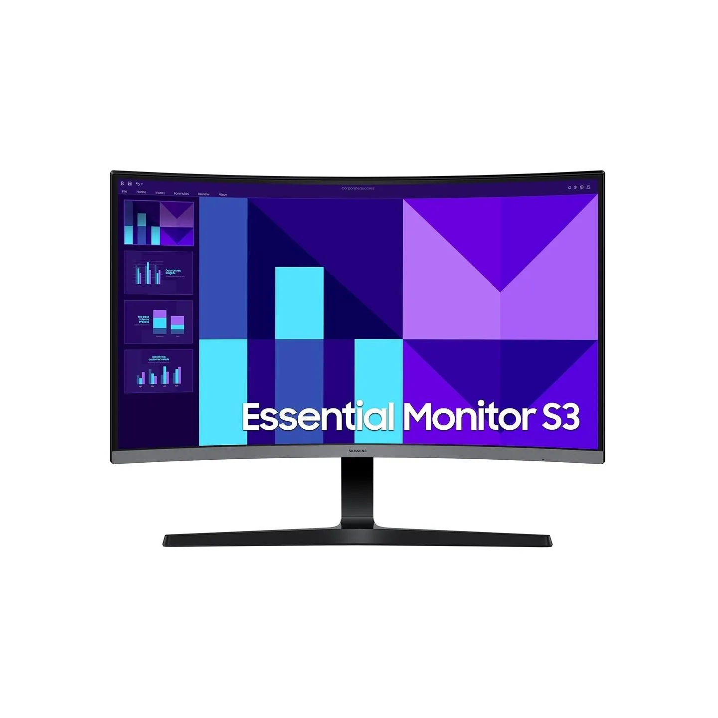 Samsung | LS27D390GAUXEN | 27 " | VA | FHD | 16:9 | 100 Hz | 4 ms | 1920 x 1080 pixels | 250 cd/m² | HDMI ports quantity 1 | Bla