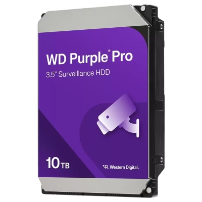 WD HDD AV WD Purple Pro (3.5'', 10TB, 256MB, 7200 RPM, SATA 6 Gb/s)