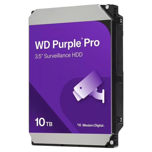 WD HDD AV WD Purple Pro (3.5'', 10TB, 256MB, 7200 RPM, SATA 6 Gb/s)