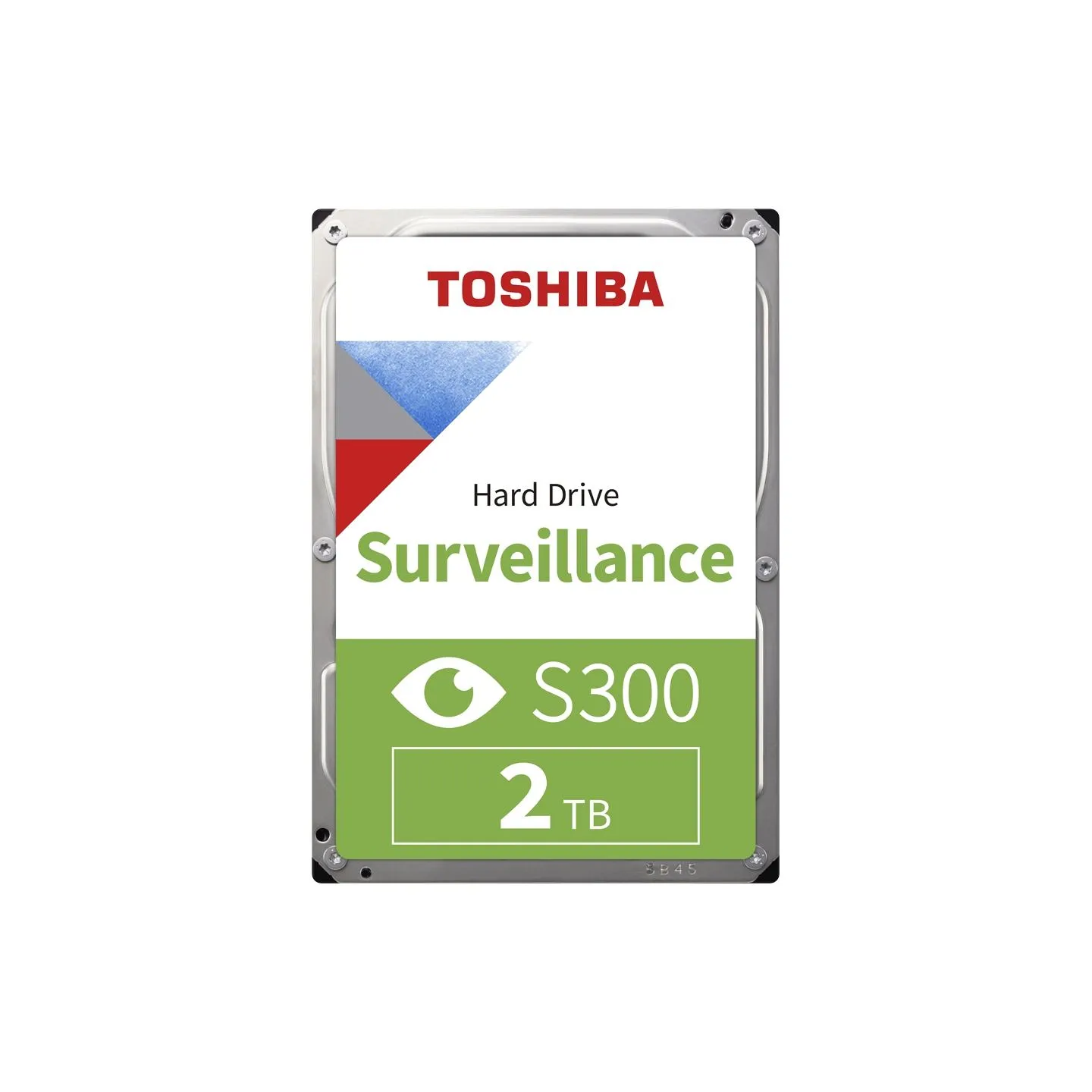 Toshiba HDD Video Surveillance TOSHIBA S300 2TB SMR, 3.5'', 128MB, 5400RPM, SATA, TBW: 180