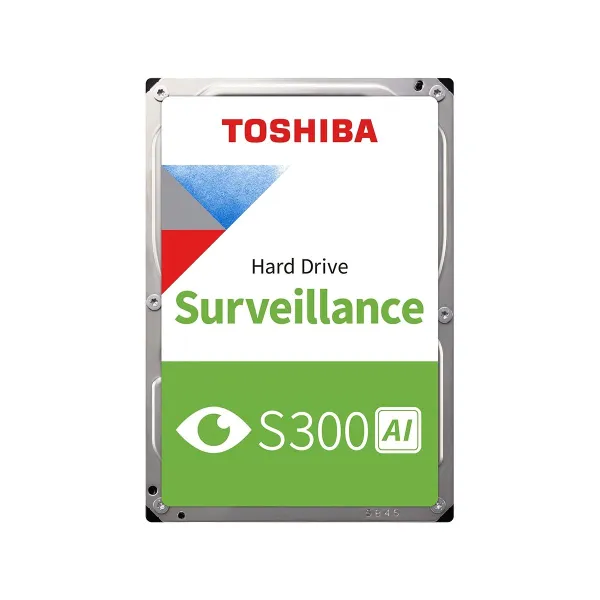 Toshiba HDD Video Surveillance TOSHIBA S300 AI 10TB CMR, 3.5'', 512MB, 7200RPM,SATA