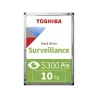 Toshiba HDD Video Surveillance TOSHIBA S300 PRO 10TB CMR, 3.5'', 512MB, 7200RPM, SATA, 64 cameras, 24/7, TBW: 300