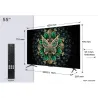 TCL TV Set|TCL|55 "|4K Ultra HD|3840 x 2160 pixels|Flat|16:9|QD-Mini LED|55C69K