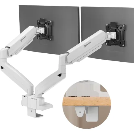 Onkron MONITOR ACC DESK MOUNT/13-32" BLK/WHT G160-BW ONKRON