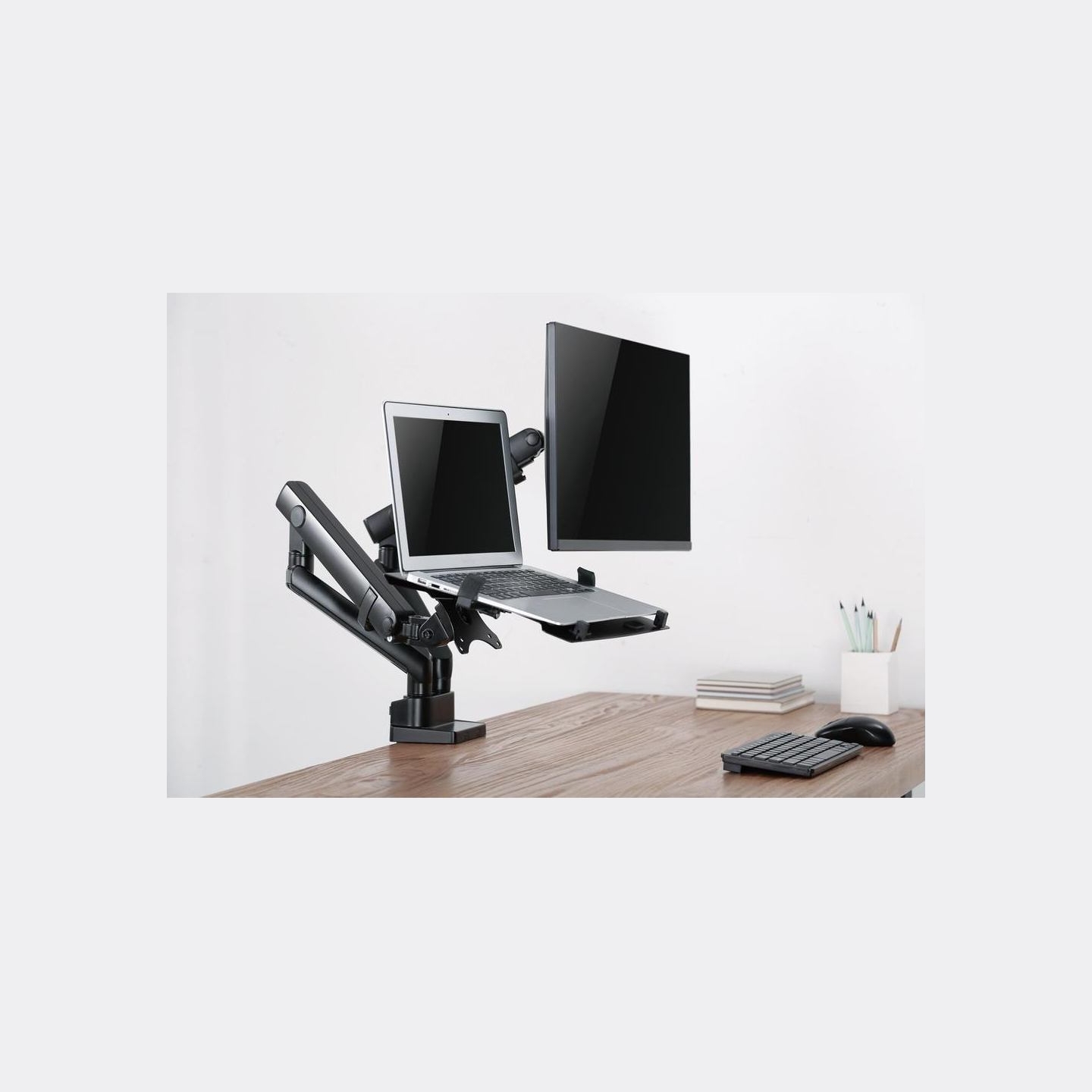 Gembird Desk mounted adjustable monitor