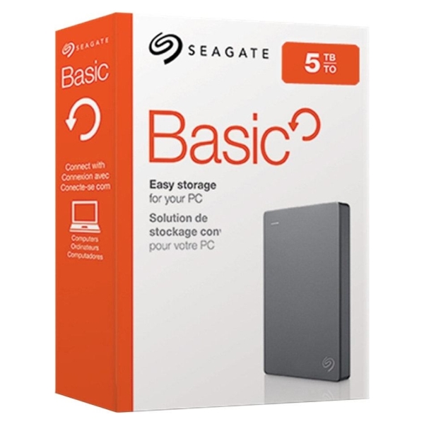 Seagate HDD External Basic (2.5'/5TB/USB 3.0)
