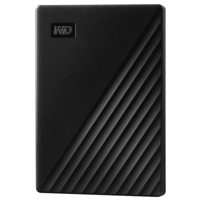 WD HDD External WD My Passport (2TB, USB 3.2) Black