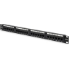 Digitus | Patch Panel | DN-91524U | Category: CAT 5e; Ports: 24 x RJ45; Retention strength: 7.7 kg; Insertion force: 30N max | 4
