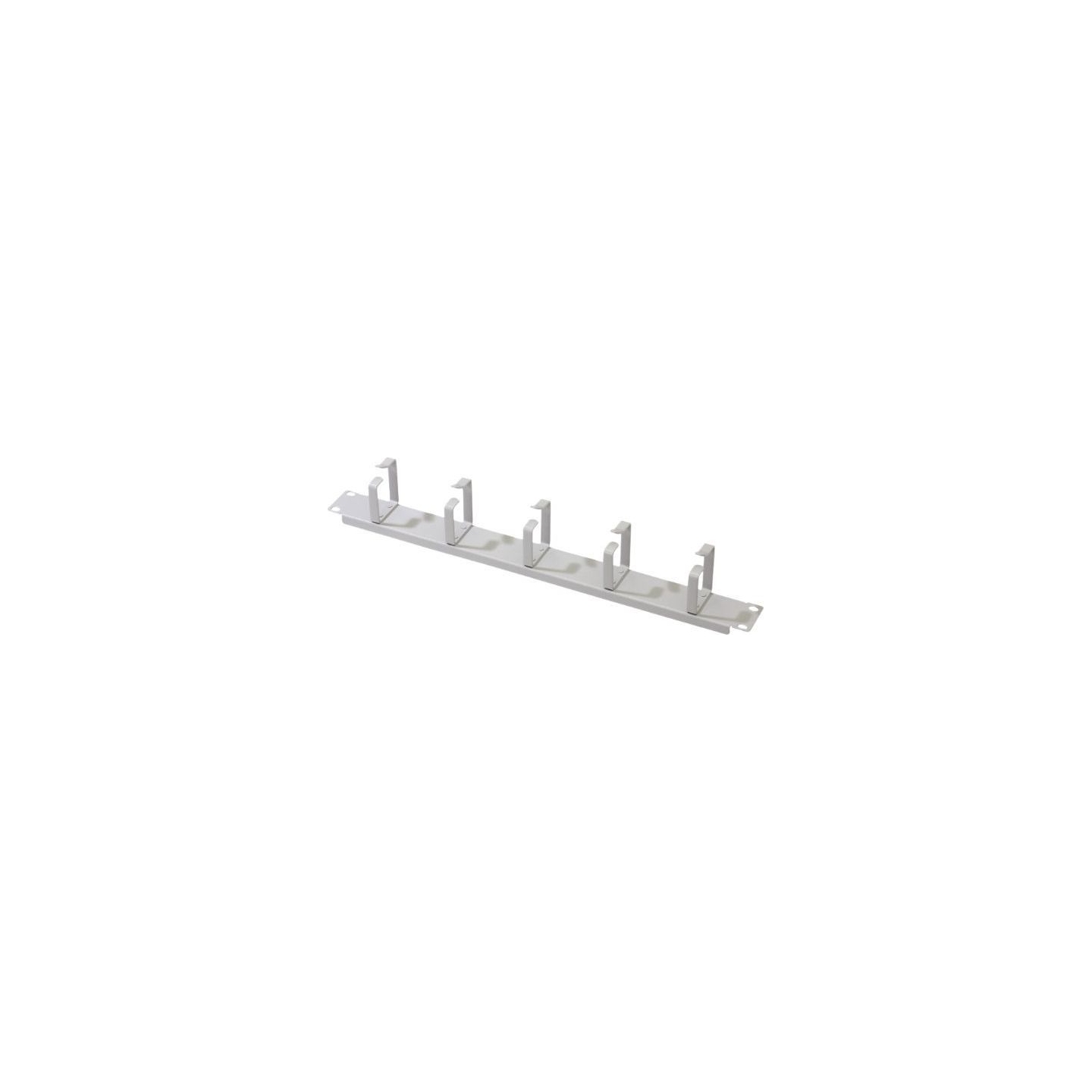 Digitus | Cable Management Panel with Cable Rings for 483 mm (19") Cabinets, 1U | DN-97601 | Grey