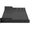 Digitus | Fixed Shelf for Racks | DN-19 TRAY-1-SW | The shelves for fixed mounting can be installed easy on the two front 483 mm