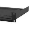 Digitus | Fixed Shelf for Racks | DN-19 TRAY-1-SW | The shelves for fixed mounting can be installed easy on the two front 483 mm