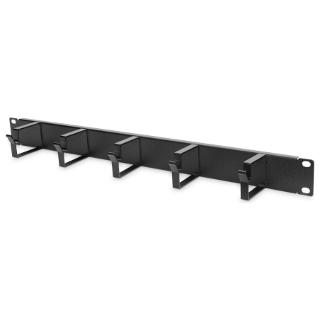 Digitus | Cable Management Panel | DN-97602 | 5x cable management ring (HxD: 40x60 mm). The Cable Management Panel is getting fi