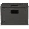 Digitus | Wall Mounting Cabinet | DN-19 07-U-SW | IP protection class: IP20; Front door: Glass door, single opening; Cabinet typ