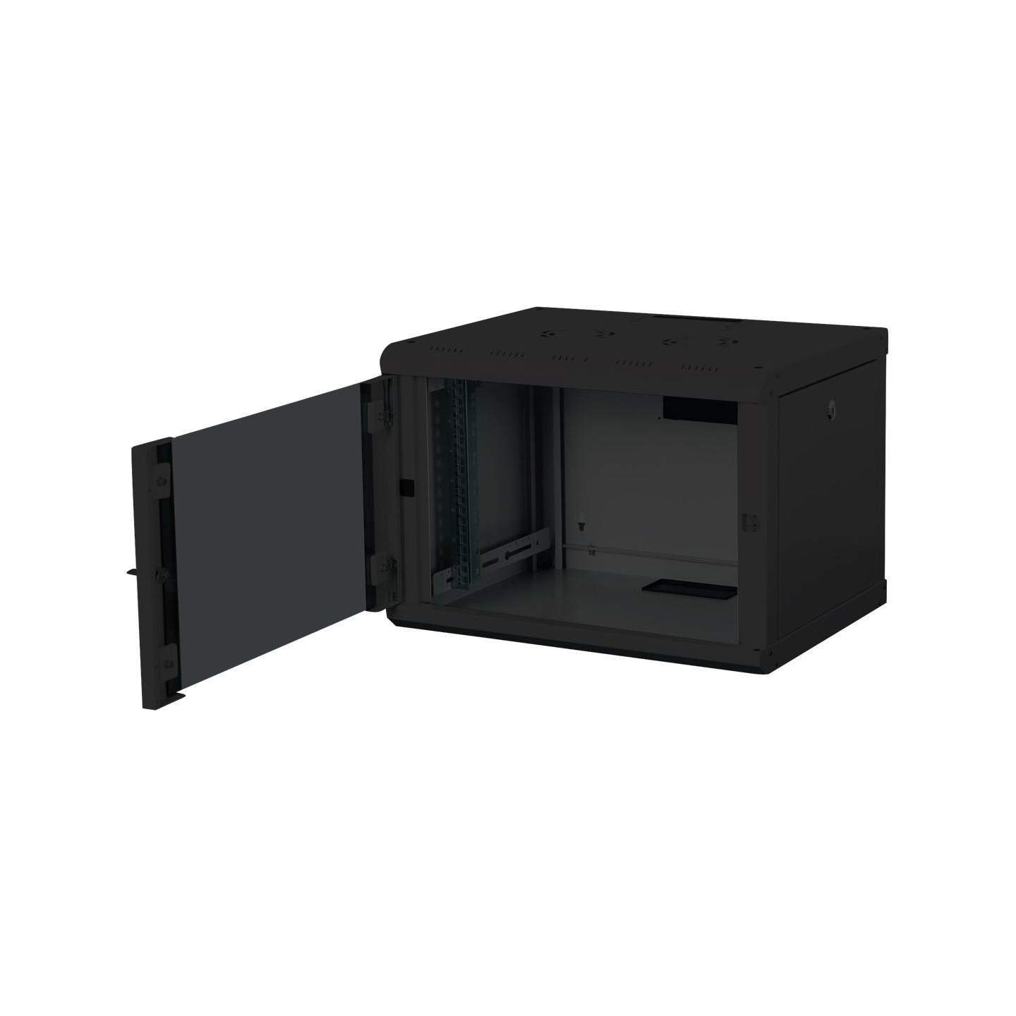 Digitus | Wall Mounting Cabinet | DN-19 07-U-SW | IP protection class: IP20; Front door: Glass door, single opening; Cabinet typ