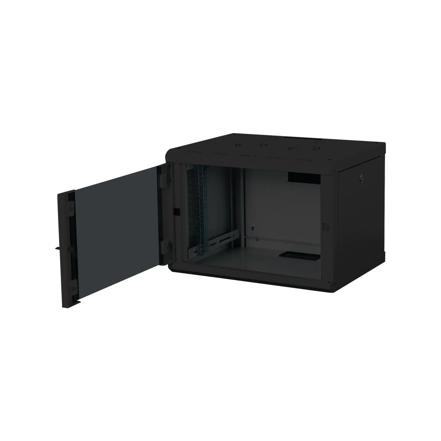 Digitus | Wall Mounting Cabinet | DN-19 07-U-SW | IP protection class: IP20; Front door: Glass door, single opening; Cabinet typ
