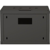 Digitus | Wall Mounting Cabinet | DN-19 07-U-SW | IP protection class: IP20; Front door: Glass door, single opening; Cabinet typ