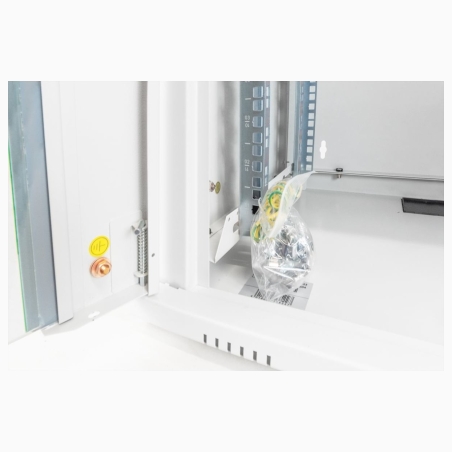 Digitus | Wall Mounting Cabinet | DN-19 12-U | IP protection class: IP20; Front door: Glass door, single opening; Cabinet type: 