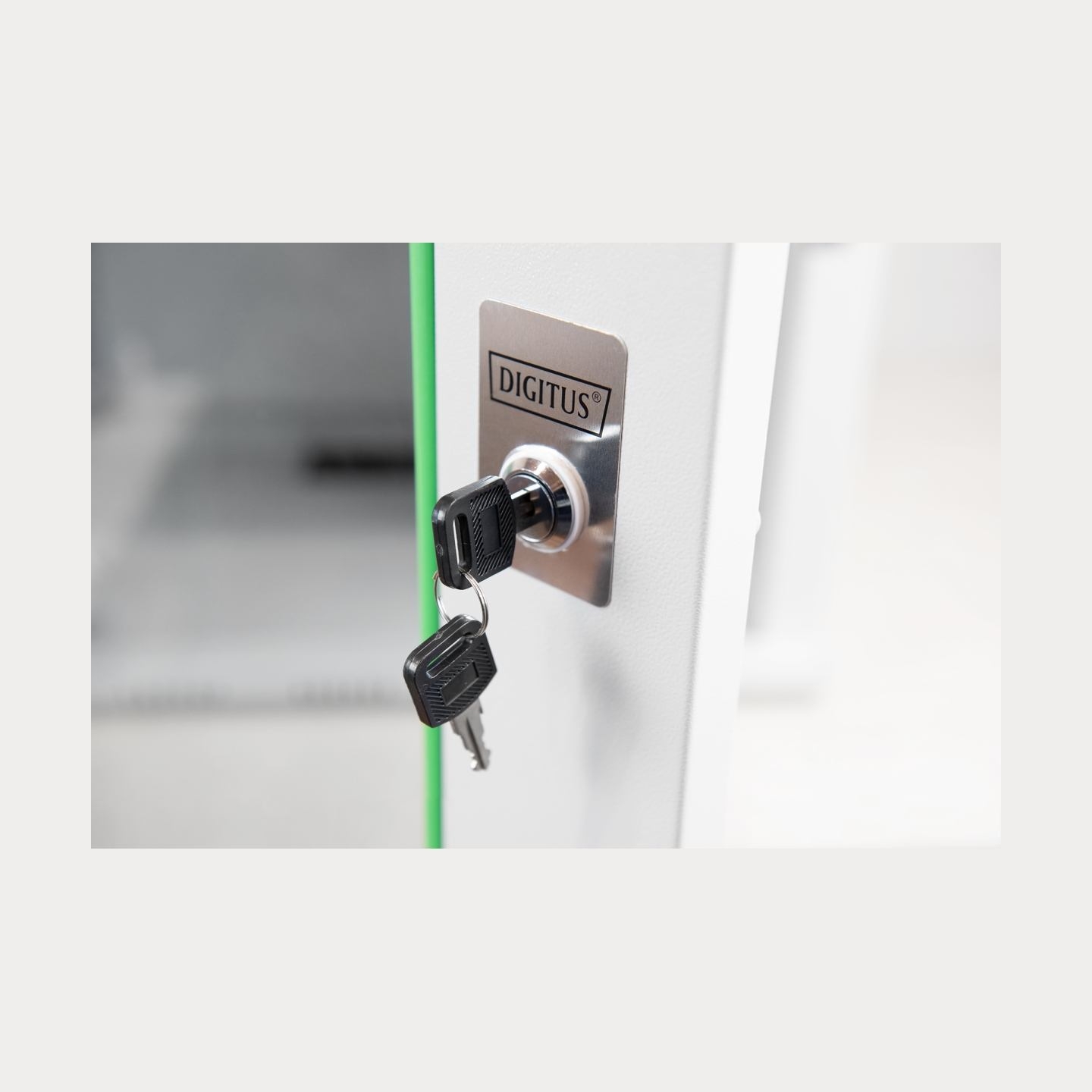 Digitus | Wall Mounting Cabinet | DN-19 12-U | IP protection class: IP20; Front door: Glass door, single opening; Cabinet type: 