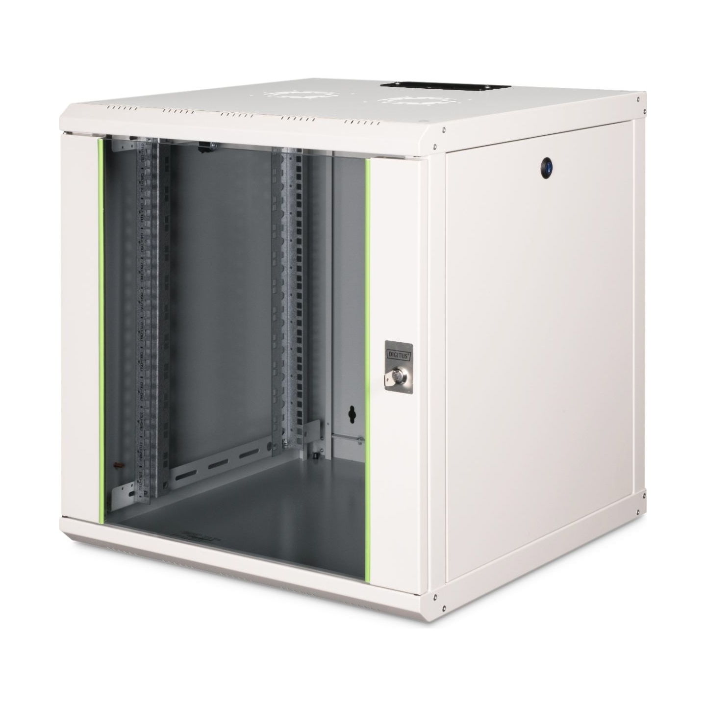 Digitus | Wall Mounting Cabinet Unique Series | DN-19 12U-6/6 | 60 x 60 cm | Grey
