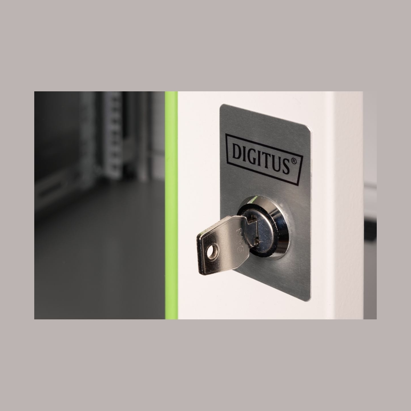 Digitus | Wall Mounting Cabinet Unique Series | DN-19 12U-6/6 | 60 x 60 cm | Grey