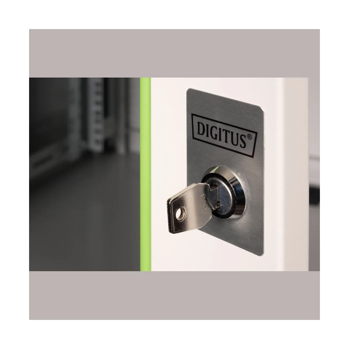 Digitus | Wall Mounting Cabinet Unique Series | DN-19 12U-6/6 | 60 x 60 cm | Grey