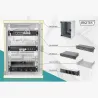 Digitus | Network Set - 254 mm (10") - 9U, 312 x 300 mm | DN-10-SET-2 | Grey