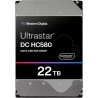 WD HDD Server WD/HGST Ultrastar 22TB DC HC580, 3.5", 512MB, 7200RPM, SATA, 512E SE NP3, SKU: 0F62785